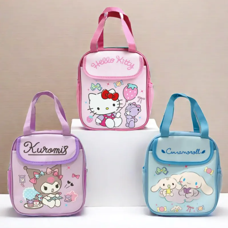 Pack Your Lunch in Style with Our Sanrio Adorable Insulated Lunch Bag - Perfect for School And Work Meals