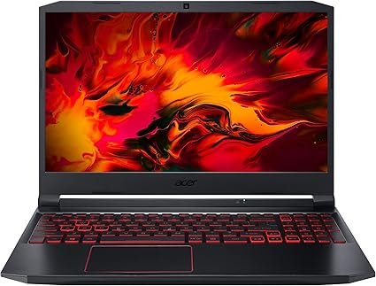 Acer Nitro 5 Gaming Laptop with a sleek design and backlit keyboard