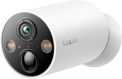 Tapo Magnetic Security Camera mounted on a wall for home security