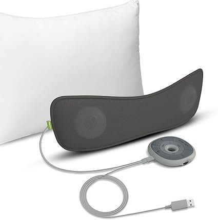 Pillow Silent Speaker embedded in a pillow, providing a quiet and comfortable listening experience