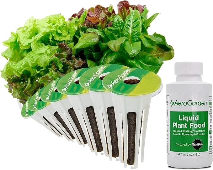 AeroGarden Salad Greens Mix Seed Pod Kit for indoor gardening