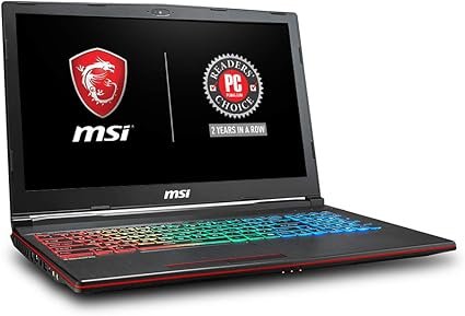 MSI GP63 Leopard Gaming Laptop with performance-driven design